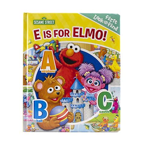 Download Sesame Street Abcs My First Look And Find By Pi Kids