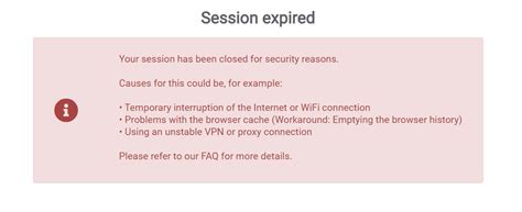 Session expired message.  This quick guide will help you troubleshoot the issue and ...