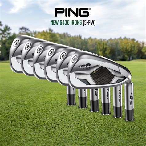 Set 11 – PING G430 Reg Flex RH Graphite Shaft Irons (SD)