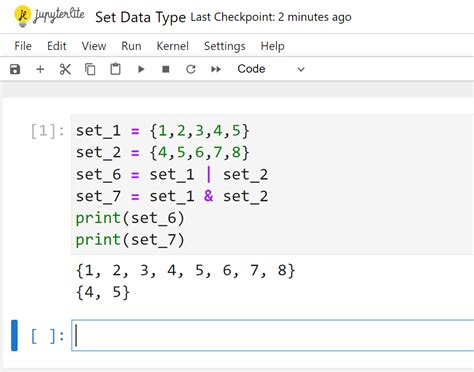 Set Data Type Python Veri Bilimi ve Veri Analizi zinzinzibidi.