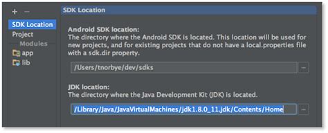 Set Java Path In Android Studio