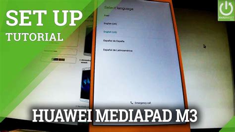 Set Up HUAWEI BTV-DL09 MediaPad M3 - YouTube