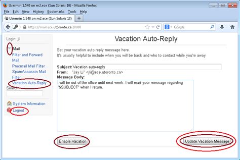 Set Up a Vacation Auto Reply in AOL Mail