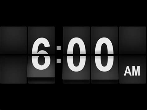 Set an alarm for 6 00 a.m. tomorrow. On this page you can set alarm for 6:00 PM in the afternoon. This is free and simple online alarm for specific time - alarm for six hours and zero minutes PM. Just click on the button "Start alarm" and this online alarm clock will start. If you like to sleep and think on wake me up at 6:00 PM, this online alarm clock page is right for you. 