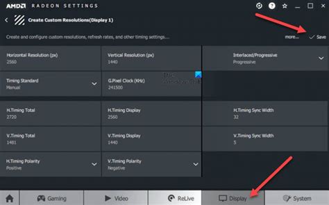 Set custom resolution amd.  To begin Want to manually set a custom resolution on your Windo...