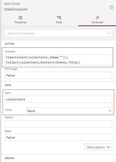 Set default value as null or blank to powerapps dropdown list.  The next time the form...
