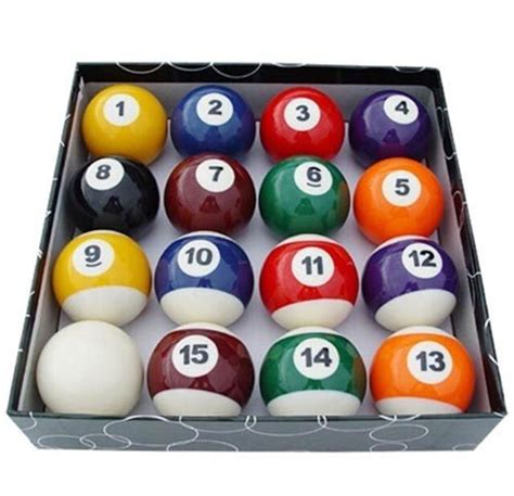 Set of 16 Miniature Small Mini Pool Balls Billiard 1 1 4 - eBay