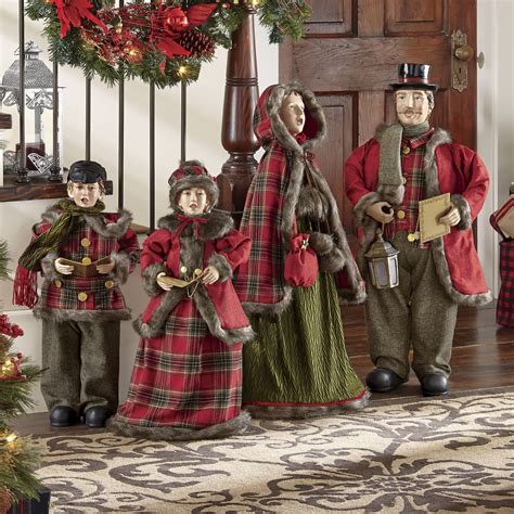 Set of 4 Victorian Carolers Country Door