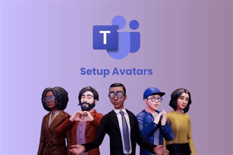 Set up avatars for Microsoft Teams