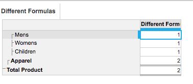 Set up formulas at different levels - Anaplan Technical …