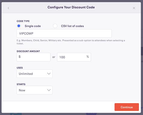 Set up promo codes for multiple events Eventbrite Help Center