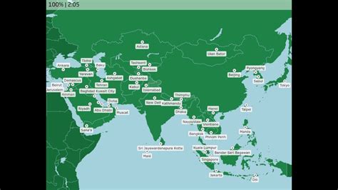 Asia Capital - Map Quiz Game. Attempts: 0. Score: 0 / 46. Did you find all the Asian capitals on the map? Has your geography knowledge improved thanks to our quiz? Let us know …. 