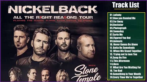 Setlist nickelback. Get the Nickelback Setlist of the concert at Kia Forum, Inglewood, CA, USA on July 14, 2023 from the Get Rollin' Tour and other Nickelback Setlists for free on setlist.fm! 