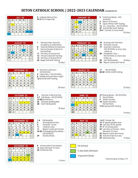 Seton Hall Fall 2022 Calendar