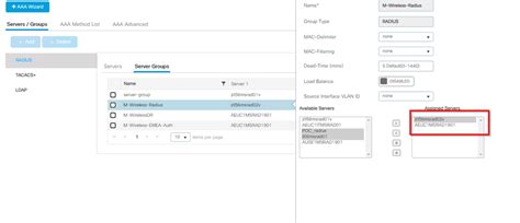 Setting AAA Server Priority - Cisco Community