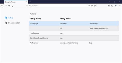 Setting Firefox preferences using policies.json - Stack …