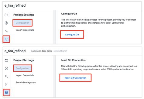 Setting Up And Testing A Git Connection