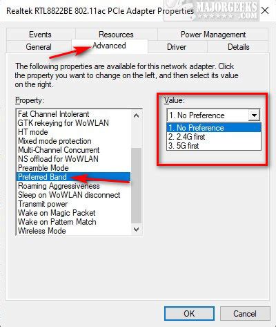 Setting a Preferred Network Adapter for browsing - Super User