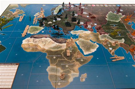 Setting up Axis and Allies is half the fun and half the play time. r