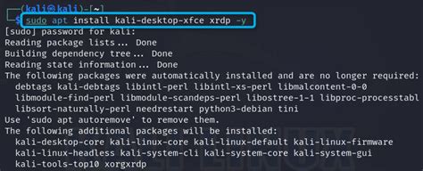 Setting up RDP with Xfce Kali Linux Documentation.