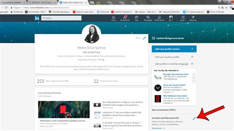 Setting up your Profile