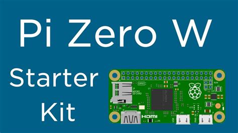 Setting up your Raspberry Pi Zero Starter Kit - YouTube