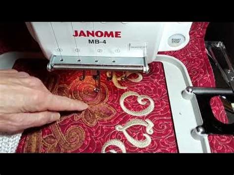 Settings for Janome Mb4, Mb4s, and Mb7 - Part 1 - YouTube