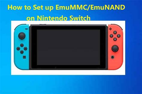 Setup emummc.  How to Set Up An emuMMC On Your Modded Switch Emu nand Guide Lotus Tech 19.  An ...