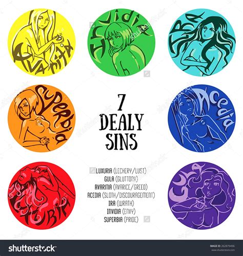 Seven Deadly Sins Pictures Pictures, Images and Stock Photos