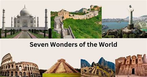 Seven Wonders of the Modern World: A Journey Through Time …