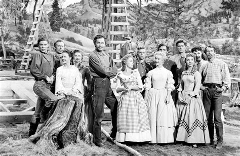 Seven brides for seven brothers. SEVEN BRIDES FOR SEVEN BROTHERS is a 1954 American musical film, directed by Stanley Donen, with music by Gene de Paul, lyrics by Johnny Mercer, ... 