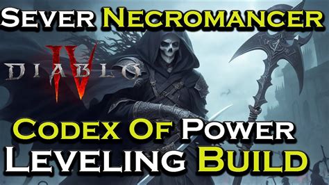 Sever Necro Leveling Build For Diablo 4! Codex Of Power! No Drops