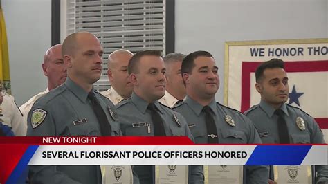 Several Florissant officers recognized for outstanding service