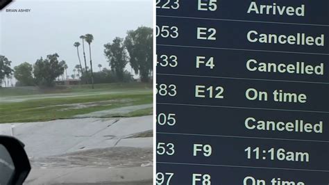 Several SoCal-bound flights canceled as tropical storm Hilary impacts Bay Area airports