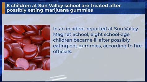 Several children sickened after possibly eating pot gummies at Sun Valley school
