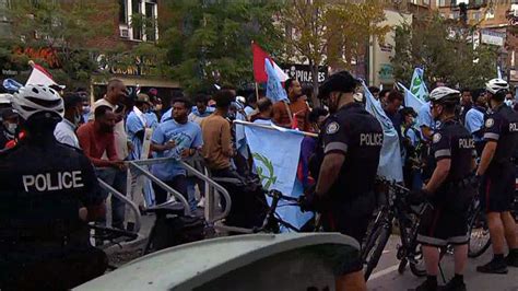 Several clashes erupt outside Eritrean event in west end