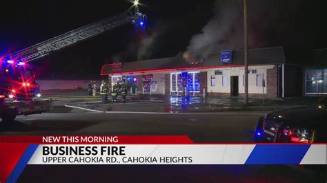 Several crews respond to 'Cahokia One Stop' fire