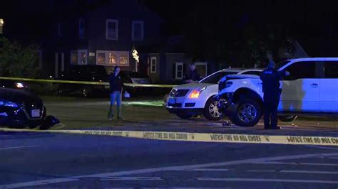Several injured in crash in Stoughton, one victim with gunshot wound 