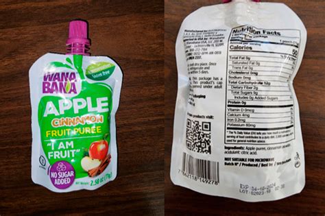Several more children sickened by fruit pouches tainted with lead, FDA says
