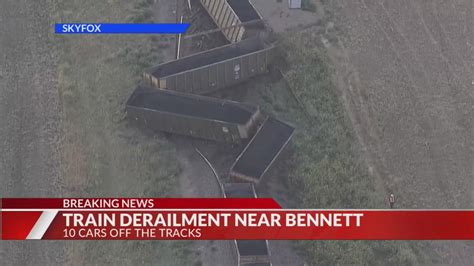 Several train cars derailed in Bennett