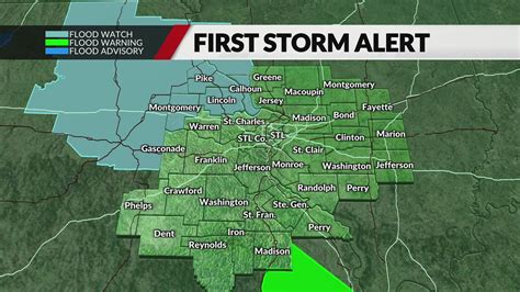 Severe storms, flood risks likely Friday evening in St. Louis metro
