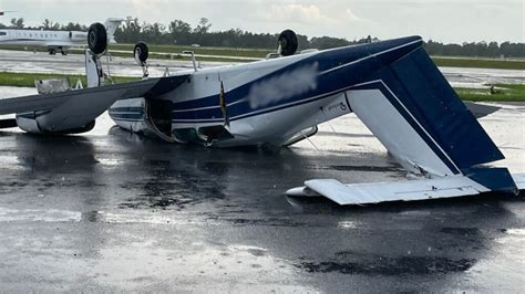 Severe storms cause plane problems at Kissimmee Gateway Airport