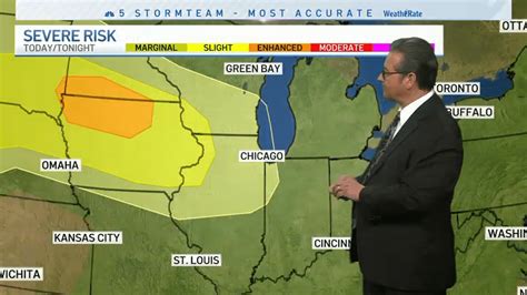 Severe storms possible Thursday, then a significant cold snap blows in