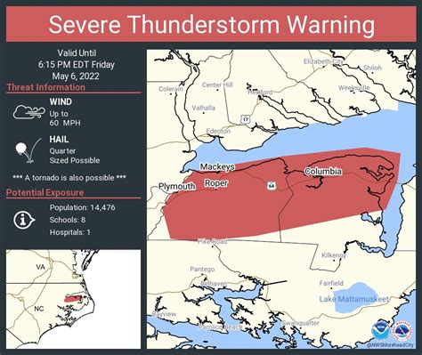 Severe thunderstorm warnings for Plymouth County
