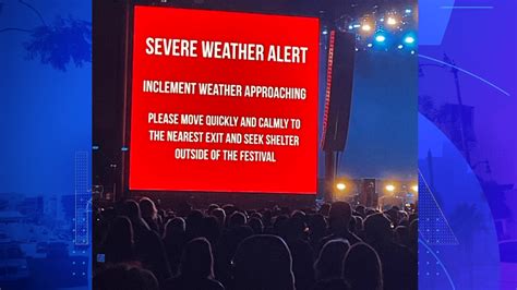Severe weather threat halts 'Cruel World' music festival at Rose Bowl; acts rescheduled for Sunday