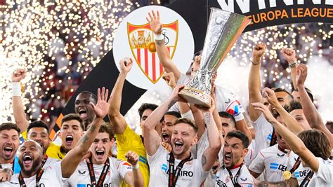 Sevilla ends unusually poor season celebrating yet another Europa League title