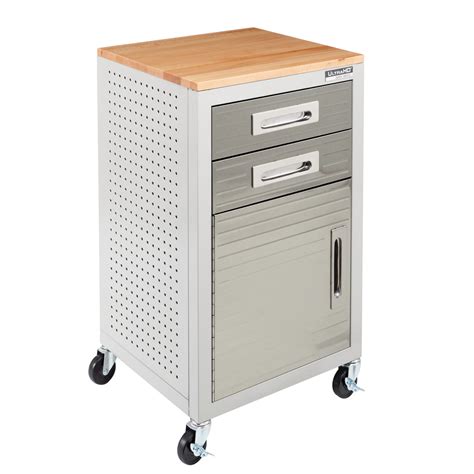 Seville Classics Ultrahd 2drawer Rolling Storage Cabine