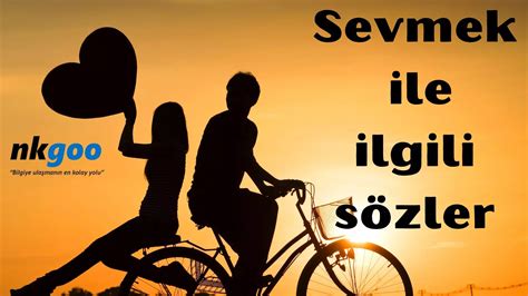 Sevmek; saatlerce öpüşmek değil. Öpmek için saatlerce. 