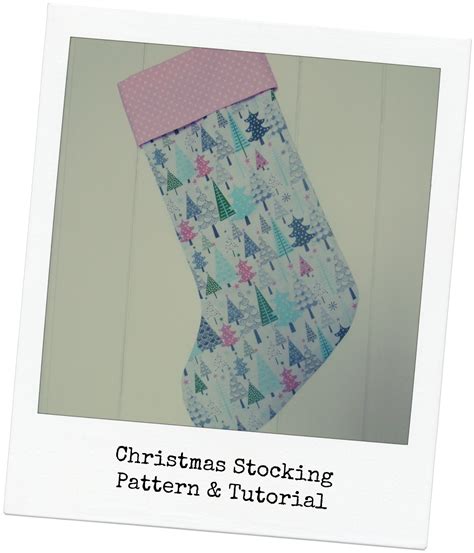 Sew Scrumptious Christmas Stocking Tutorial and Pattern