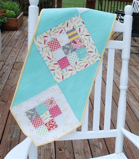 Sew Simple Fat Quarter Table Runner PDF pattern Etsy